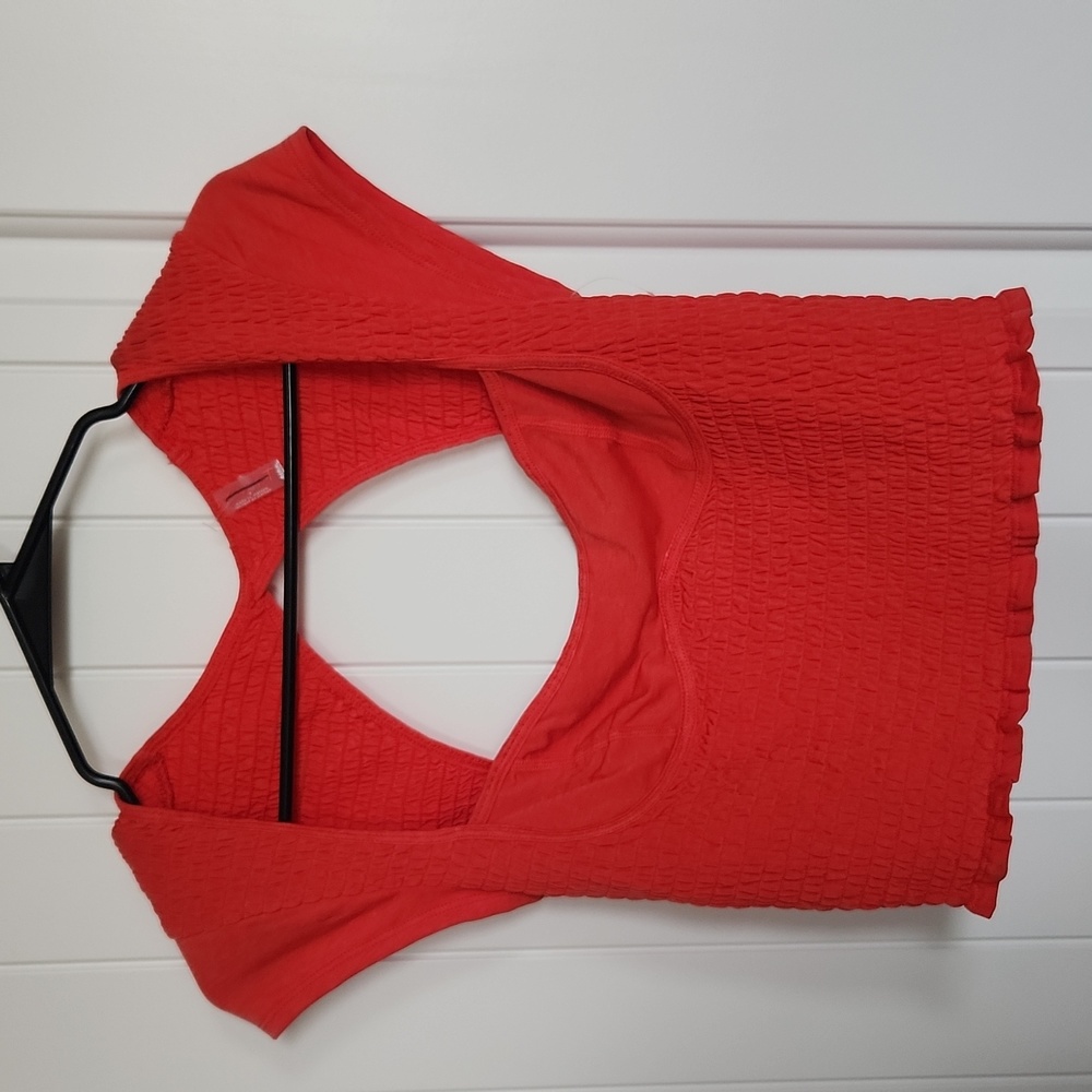 Free People Strike A Pose Crop Top Size Small NWOT